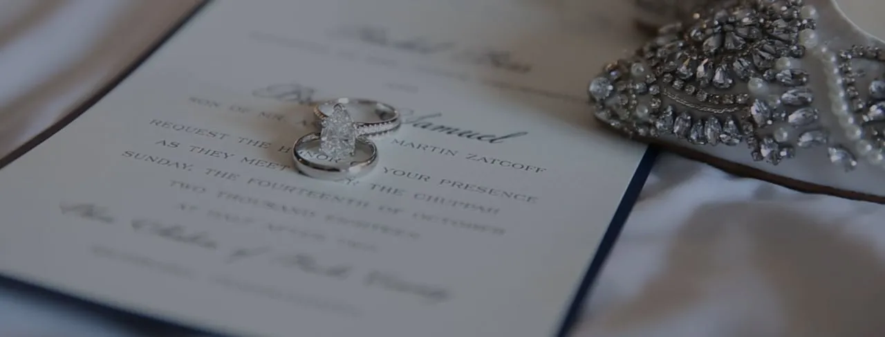 Scenes from Luria Visuals wedding films